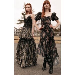 Amur 100% silk Destiny Floral Dress size 4